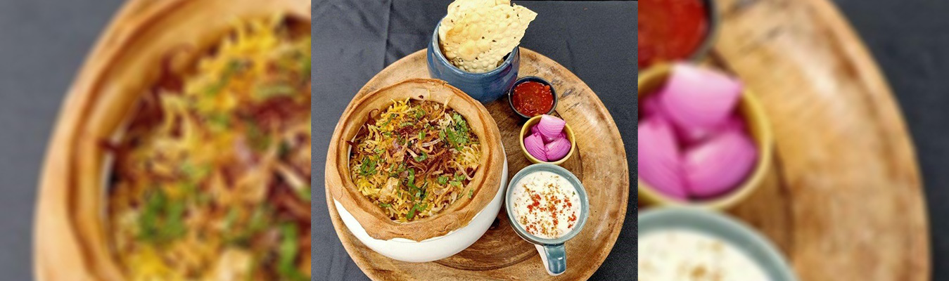 Hyderabadi Mutton Dum Biryani 