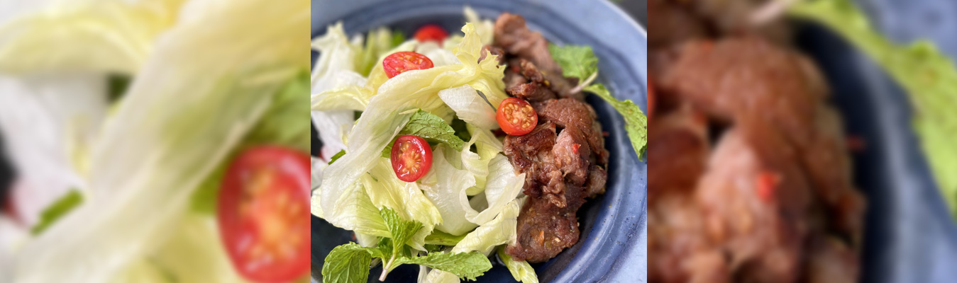 Grilled Beef Tenderloin Salad