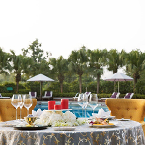 Dinette Dining - Poolside ,Taj Palace, New Delhi